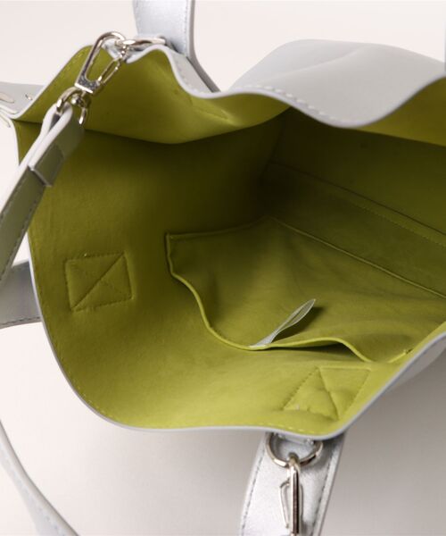 Cheek（チーク）の「rivet 2way tote（トートバッグ・レディース・イエロー/パープル/キャメル/ブラック・FREE）」の12枚目の写真