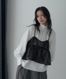 GALLEST | 【一部店舗限定】サテンビスチェキャミソール(シャツ/ブラウス)