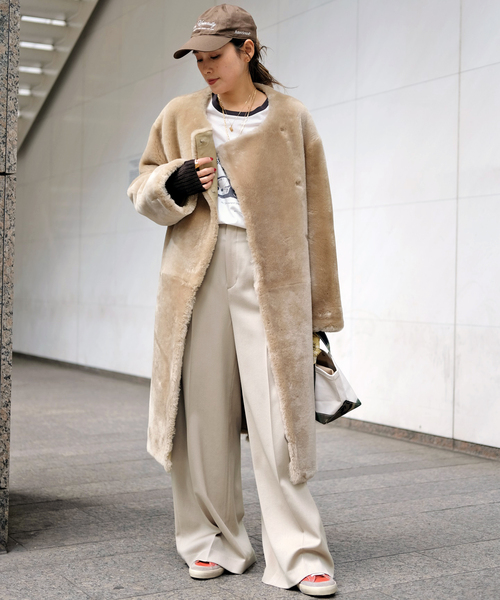 AP STUDIO（エーピーストゥディオ）の「【StandAlone/スタンド アローン】STA PRINTED RINGER  T-SH（Tシャツ/カットソー・レディース・ホワイト・FREE）」の2枚目の写真