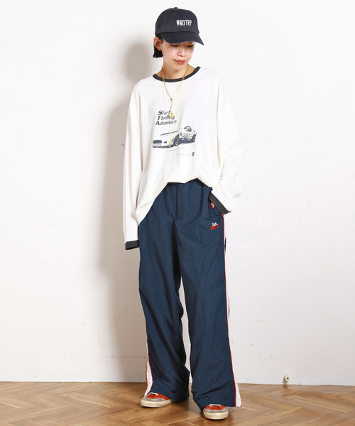 AP STUDIO（エーピーストゥディオ）の「【StandAlone/スタンド アローン】STA PRINTED RINGER  T-SH（Tシャツ/カットソー・レディース・ホワイト・FREE）」の8枚目の写真