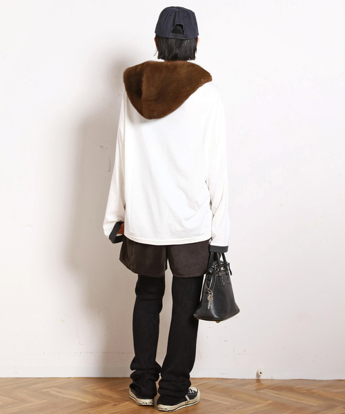 AP STUDIO（エーピーストゥディオ）の「【StandAlone/スタンド アローン】STA PRINTED RINGER  T-SH（Tシャツ/カットソー・レディース・ホワイト・FREE）」の15枚目の写真