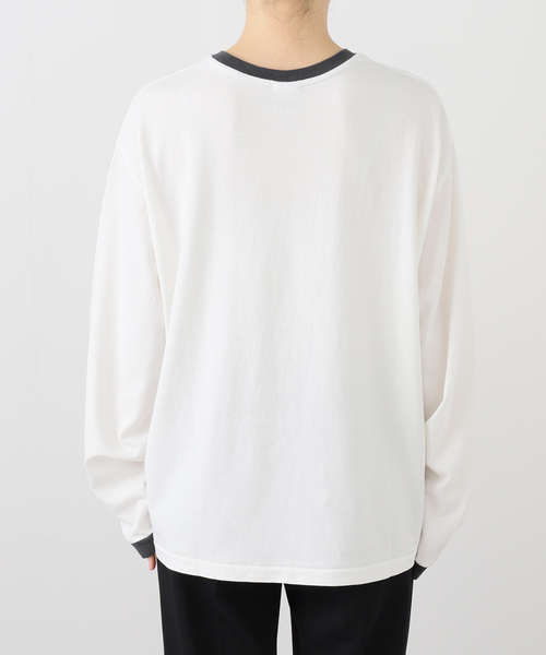 AP STUDIO（エーピーストゥディオ）の「【StandAlone/スタンド アローン】STA PRINTED RINGER  T-SH（Tシャツ/カットソー・レディース・ホワイト・FREE）」の18枚目の写真