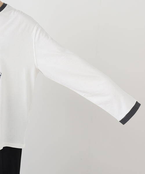 AP STUDIO（エーピーストゥディオ）の「【StandAlone/スタンド アローン】STA PRINTED RINGER  T-SH（Tシャツ/カットソー・レディース・ホワイト・FREE）」の20枚目の写真