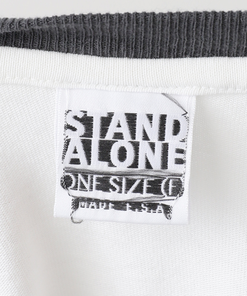 AP STUDIO（エーピーストゥディオ）の「【StandAlone/スタンド アローン】STA PRINTED RINGER  T-SH（Tシャツ/カットソー・レディース・ホワイト・FREE）」の22枚目の写真