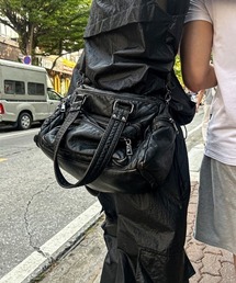 COSYHARU（コシハル）の「マルチポケットヴィンテージクロスバッグ（ショルダーバッグ）」