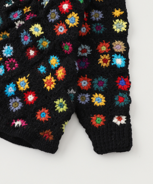 MacMahon Knitting MillsV-Neck Zip Cardigan-Diamond