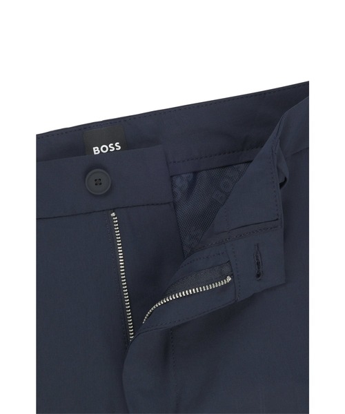 BOSS(ボス)の「レギュラーフィットパンツ コンフォートサテン(その他パンツ・メンズ・ダークブルー・50/52/54/48/46/44/56)」の3枚目の写真
