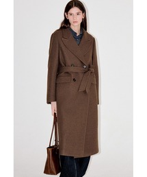 Fano Studios（ファノ ストゥディオズ）の「ウエストベルト付き ウール チェスターロングコート FD25W028【Fano Studios】【2025AW】（その他アウター・メンズ）」