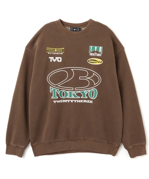 TOKYO 23｜トウキョウニジュウサン（メンズ）のスウェット（ブラウン