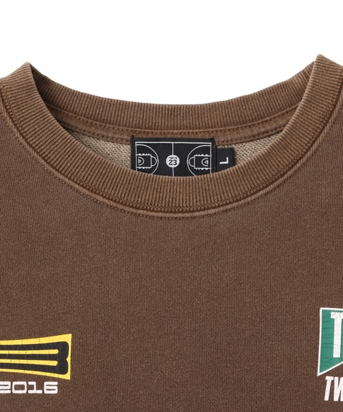 TOKYO 23（トウキョウニジュウサン）の「TOKYO 23 Vintage Racing Sweatshirt / トウキョウ23 ヴィンテージ レーシング スウェットシャツ（スウェット・メンズ・ブラウン/チャコール・XL/L/M/XXL）」の3枚目の写真