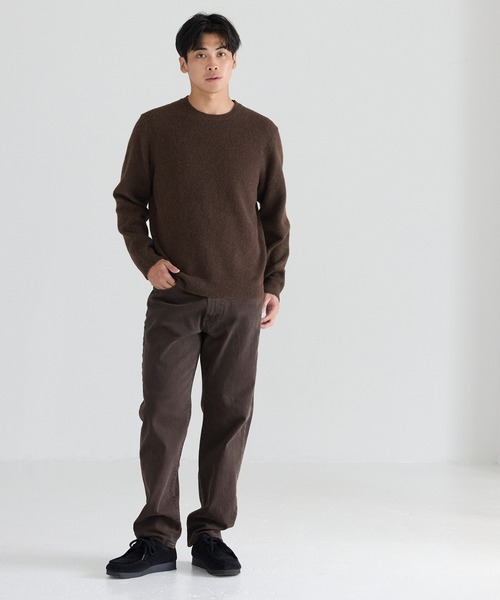 coca(coca)(コカ)の「リアルフォックスブレンドニットトップス(ニット/セーター・メンズ・ブラウン/レッド/ブラック/アイボリー・L/M/XL)」の9枚目の写真