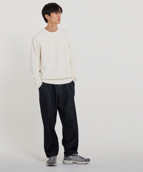 coca(coca)(コカ)の「リアルフォックスブレンドニットトップス(ニット/セーター・メンズ・ブラウン/レッド/ブラック/アイボリー・L/M/XL)」の15枚目の写真