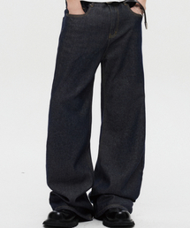 シグニチャーワイドデニムパンツインディゴ