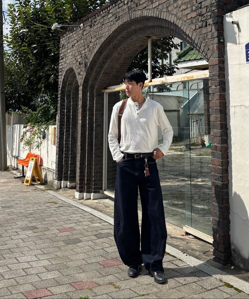 DNSR（ディーエヌエスアール）の「シグニチャーワイドデニムパンツインディゴ（デニムパンツ・メンズ・その他・SMALL/MEDIUM/LARGE/X-LARGE）」の5枚目の写真