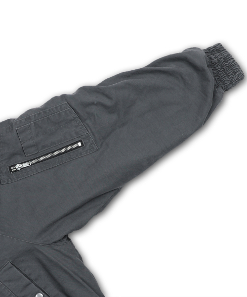 GLACK（グラック）の「GJ098 ラスティ N2B ショートパーカー (GRAY)（ブルゾン・レディース・その他・LARGE/MEDIUM）」の10枚目の写真