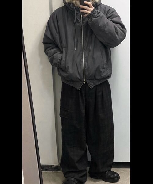 GLACK（グラック）の「GJ098 ラスティ N2B ショートパーカー (GRAY)（ブルゾン・レディース・その他・LARGE/MEDIUM）」の4枚目の写真