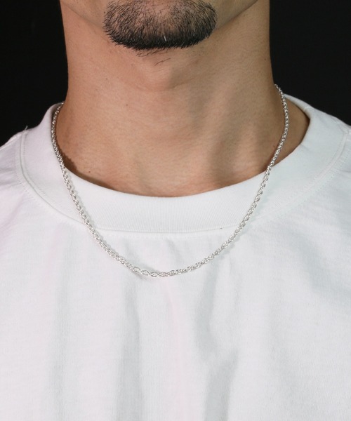 JAM HOME MADE（ジャムホームメイド）の「ロープチェーンネックレス M 三友その3 シルバー925（スパイク チェーン）/メンズ/レディース/ユニセックス（ネックレス・メンズ・シルバー・ONE SIZE）」の5枚目の写真