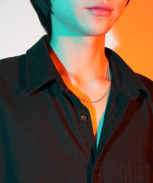 JAM HOME MADE（ジャムホームメイド）の「ロープチェーンネックレス M 三友その3 シルバー925（スパイク チェーン）/メンズ/レディース/ユニセックス（ネックレス・メンズ・シルバー・ONE SIZE）」の3枚目の写真