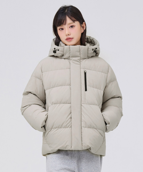 CHASECULT(チェイスカルト)の「共用取り外し可能プファージャケット-ベージュ(ダウンジャケット/コート・メンズ・ベージュ・90/100/95/105)」の3枚目の写真