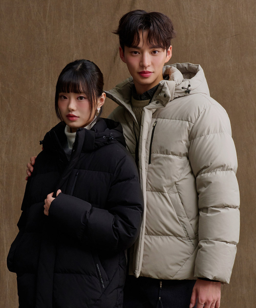 CHASECULT(チェイスカルト)の「共用取り外し可能プファージャケット-ベージュ(ダウンジャケット/コート・メンズ・ベージュ・90/100/95/105)」の5枚目の写真