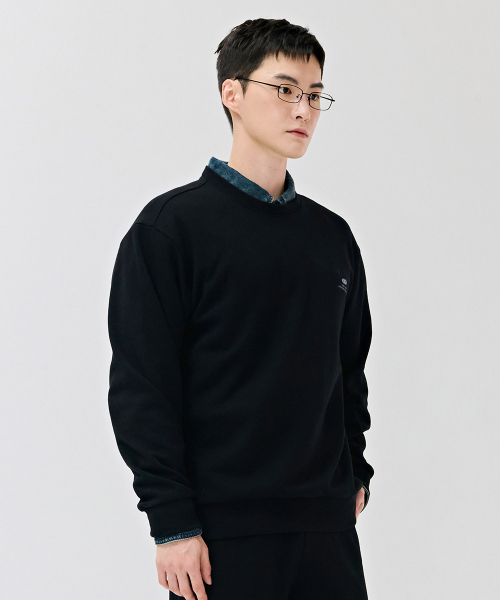 CHASECULT(チェイスカルト)の「共用エッセンシャルレタリングスウェット-DEZU5103B03(スウェット・メンズ・ブラック・90/100/110/95/105)」の5枚目の写真