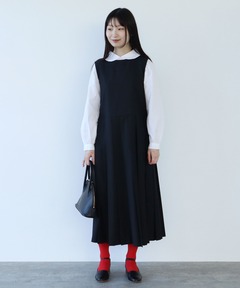 セール】2WAY OFF SHOULDER TUCK PLEATS DRESS（ドレス）｜Ameri