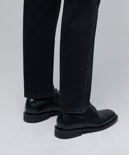 MUSINSA STANDARD（ムシンサスタンダード）の「CONE スリムクロップデニムパンツ [ウォッシュドブラック]（デニムパンツ・メンズ・その他・26/27）」の8枚目の写真
