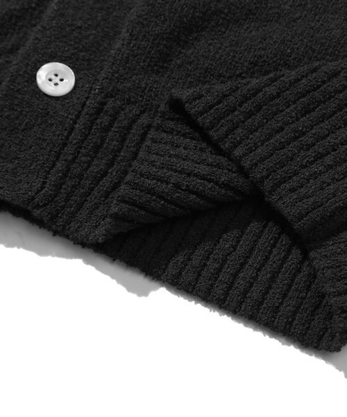 TRILLION（トリリオン）の「ウォッシャブルブックルカラー 半袖ニット(PURE BLACK)（Tシャツ/カットソー・レディース・その他・LARGE/X-LARGE/MEDIUM）」の9枚目の写真