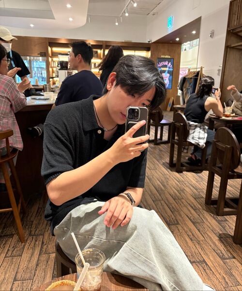 TRILLION(トリリオン)の「ウォッシャブルブックルカラー 半袖ニット(PURE BLACK)(Tシャツ/カットソー・レディース・その他・LARGE/X-LARGE/MEDIUM)」の21枚目の写真