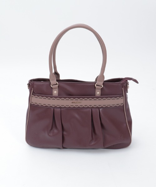 薔薇エンボスタックA4トート（トートバッグ）｜axes femme