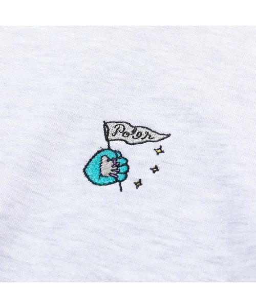 POLeR（ポーラー）の「POLER ZILLA CREW（ポーラー ジラ クルー）（スウェット・メンズ・アッシュグレー/ブラウン/ブラック・MEDIUM/LARGE/X-LARGE）」の6枚目の写真