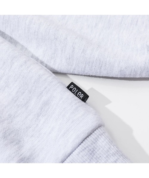 POLeR（ポーラー）の「POLER ZILLA CREW（ポーラー ジラ クルー）（スウェット・メンズ・アッシュグレー/ブラウン/ブラック・MEDIUM/LARGE/X-LARGE）」の7枚目の写真