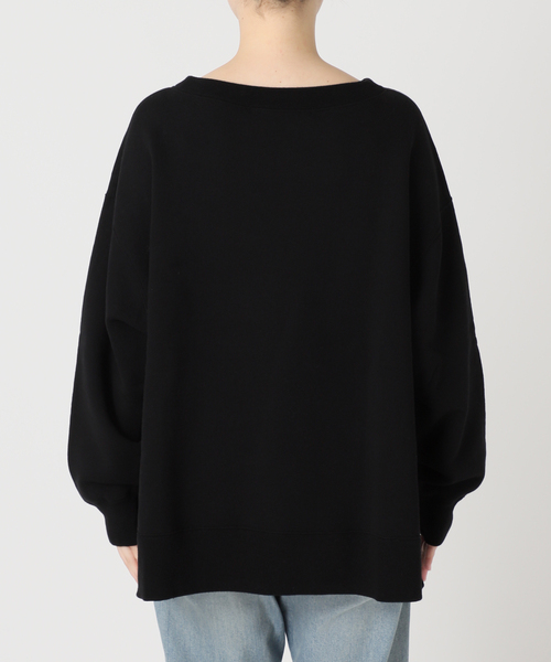≪一部カラーWEB限定 / 追加≫ボートネックワイドスウェット 3