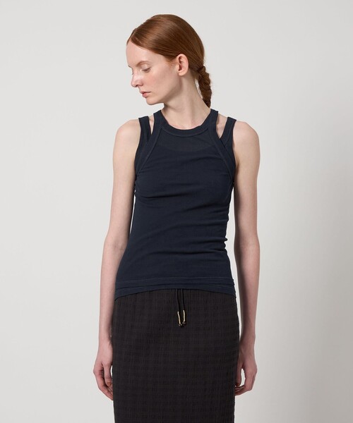 セール】＜Pheeta＞Hedy シアー レイヤード タンクトップ/ 014C-CU2（T