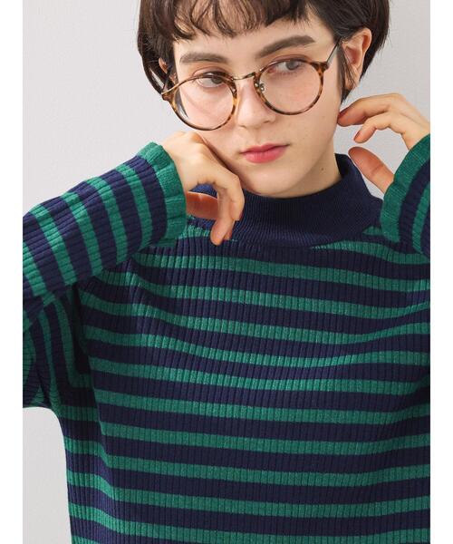 SM2(エスエムツー)の「アソートフリルニット(ニット/セーター・レディース・オフホワイト/キナリ/ネイビー/ブラック・F)」の4枚目の写真