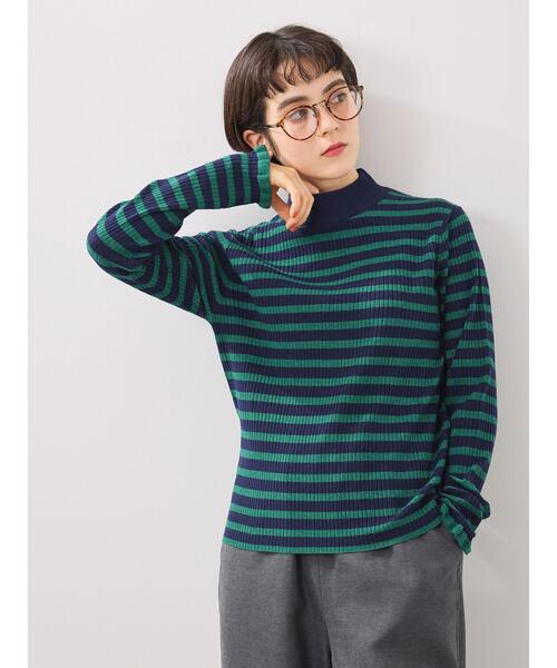 SM2(エスエムツー)の「アソートフリルニット(ニット/セーター・レディース・オフホワイト/キナリ/ネイビー/ブラック・F)」の10枚目の写真