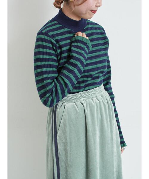 SM2(エスエムツー)の「アソートフリルニット(ニット/セーター・レディース・オフホワイト/キナリ/ネイビー/ブラック・F)」の20枚目の写真