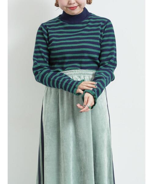 SM2(エスエムツー)の「アソートフリルニット(ニット/セーター・レディース・オフホワイト/キナリ/ネイビー/ブラック・F)」の21枚目の写真