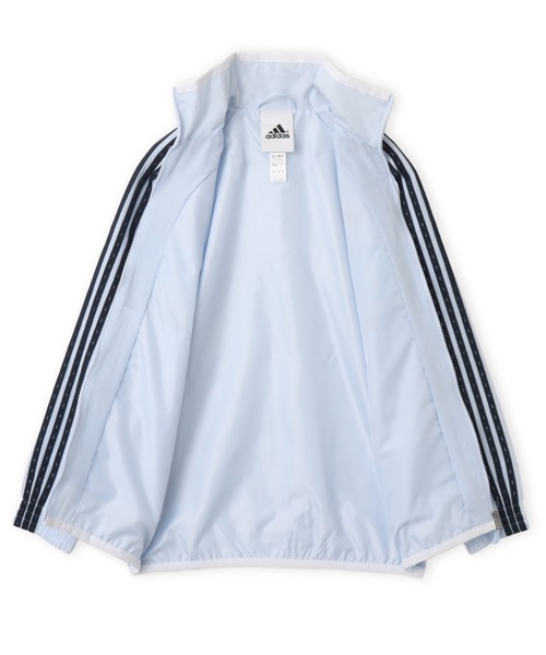 adidas(アディダス)の「adidas TEAMGEIST 2.0 TRACKTOP / アディダス チームガイスト 2.0 トラックトップ(ナイロンジャケット・レディース・ブルー・S/L/M)」の5枚目の写真