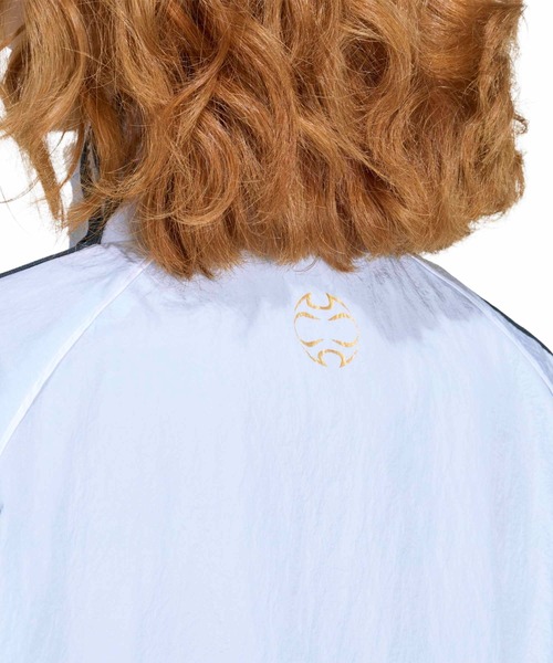 adidas(アディダス)の「adidas TEAMGEIST 2.0 TRACKTOP / アディダス チームガイスト 2.0 トラックトップ(ナイロンジャケット・レディース・ブルー・S/L/M)」の10枚目の写真