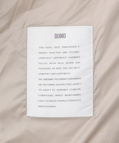 DUNO（デュノ）の「《WEB・一部店舗限定》DUNO/デュノ JENNA(ジェンナ/ホワイト)（ダウンジャケット/コート・レディース・ホワイト・SMALL/MEDIUM）」の9枚目の写真