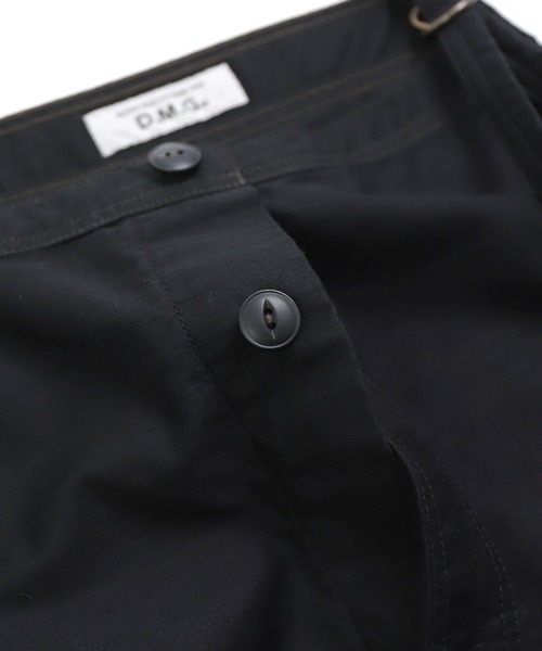 D.M.G.（ドミンゴ）の「[D.M.G / ディーエムジー] ムラバックサテン ワークサロペットスカート（サロペット/オーバーオール・レディース・ブラック/キナリ・FREE）」の16枚目の写真
