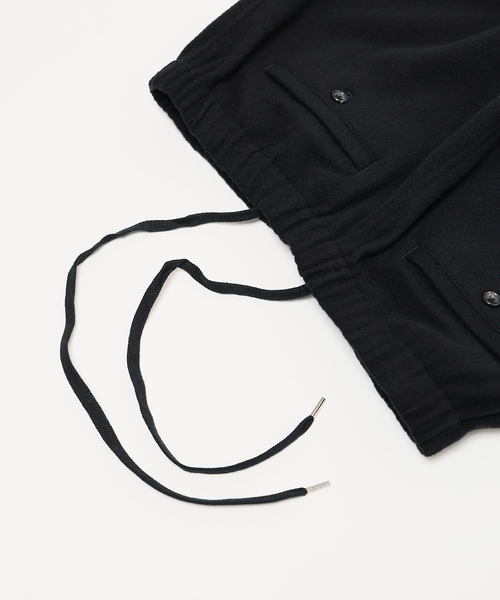 EDIFICE（エディフィス）の「E.WOOL SHAGGY WIDE イージーパンツ（スラックス・メンズ・ブラック・44/46/48）」の11枚目の写真