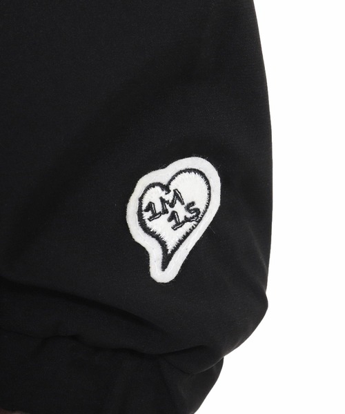 1minute 1second（ワンミニットワンセカンド）の「mj11280-coach jacket with 1M1S chenille embroidered patch コーチジャケット (1M26H180)（ブルゾン・メンズ・ブラック/ベージュ/ネイビー・M/L/XL）」の19枚目の写真