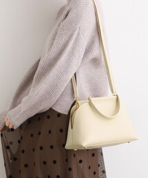 grove（グローブ）の「【ハレの日にもデイリーにも】バーハンドルラウンド2WAYトート（ハンドバッグ）」