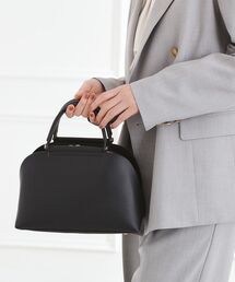 grove（グローブ）の「【ハレの日にもデイリーにも】バーハンドルラウンド2WAYトート（ハンドバッグ）」