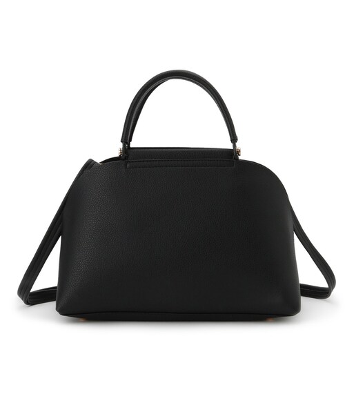 grove（グローブ）の「【ハレの日にもデイリーにも】バーハンドルラウンド2WAYトート（ハンドバッグ・レディース・ブラック/イエロー系その他/ライトグレー/ピンク・00）」の15枚目の写真