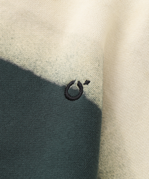 JOURNAL STANDARD（ジャーナルスタンダード）の「NOMARHYTHM TEXTILE (ノーマリズム テキスタイル) SMU Hand Dye Twist Sweat（スウェット・メンズ・グリーン・LARGE/MEDIUM）」の5枚目の写真