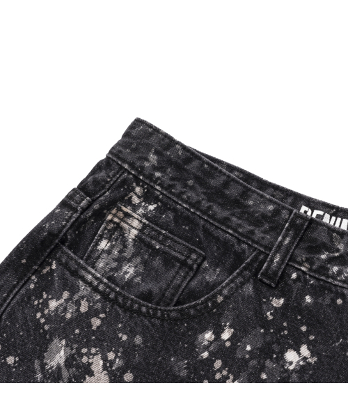 EXTRAORDINARY(エクストラオーディナリー)の「BLEACHED DENIM PANTS BLACK(デニムパンツ・メンズ・その他・MEDIUM/LARGE/X-LARGE)」の7枚目の写真