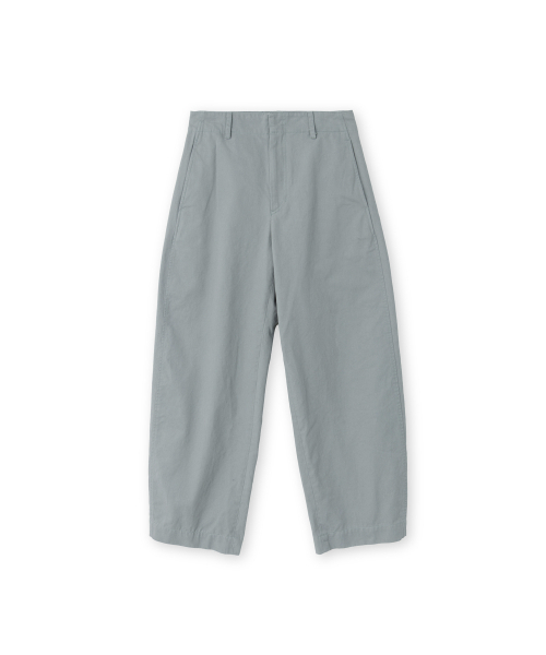 W ウォッシュドフィールドパンツ、ブルーグレー